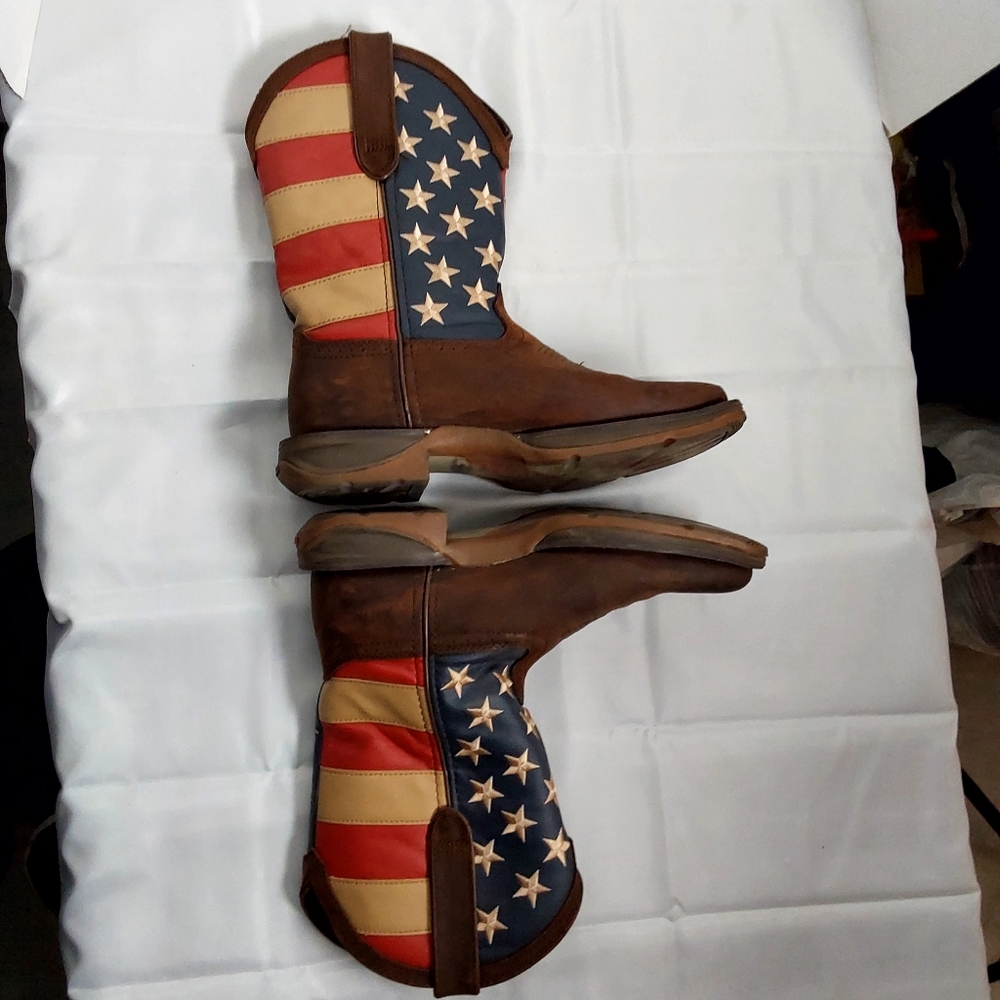 Rebel™ by Durango® Patriotic Pull-On Western Flag Boot - Picture 8 of 13